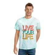 Live Your LIfe Tie-Dye Tee, Cyclone