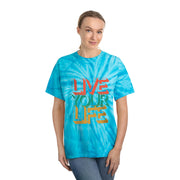 Live Your LIfe Tie-Dye Tee, Cyclone