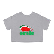 Custom Authentic Champion Women's Orale Cropped T-Shirt