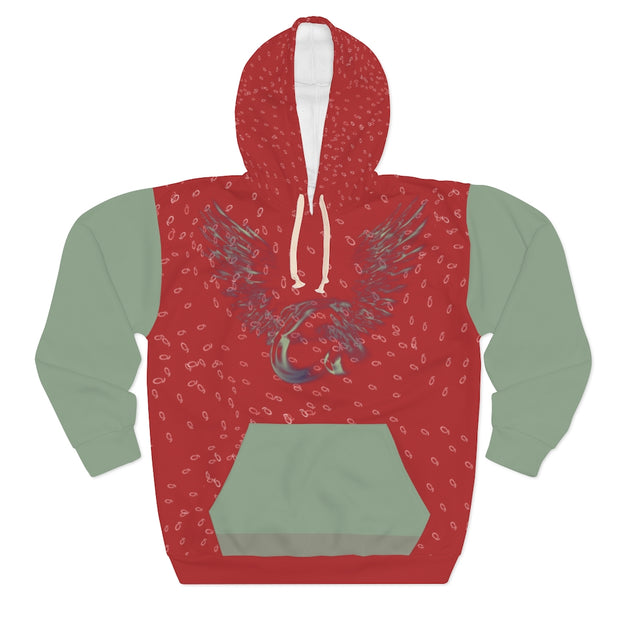 Strawberry Drip Pullover Hoodie